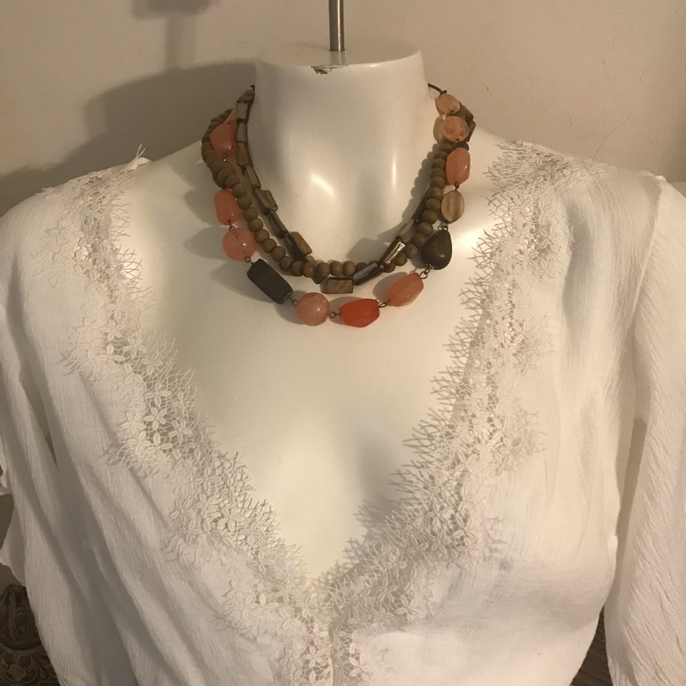 Beautiful beaded necklace